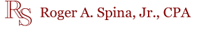 Roger A. Spina Jr, CPA Logo